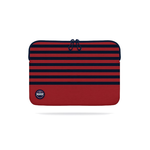 PORT DESIGNS Notebook tok 140418, LA MARINIERE MEMORY FOAM SLEEVE 13-14" RED/NAVY