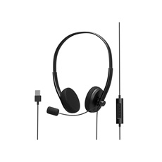 PORT DESIGNS OFFICE USB STEREO HEADSET MIKROFONNAL