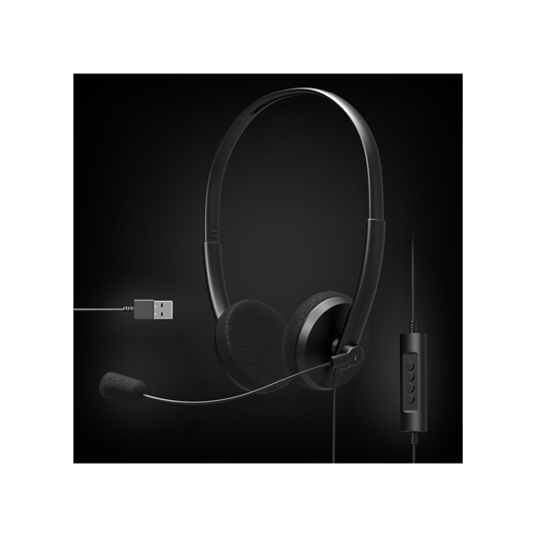 PORT DESIGNS OFFICE USB STEREO HEADSET MIKROFONNAL