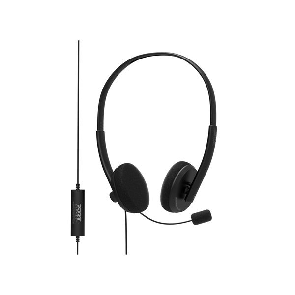 PORT DESIGNS OFFICE USB STEREO HEADSET MIKROFONNAL