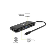 PORT DESIGNS USB-C 1 X 4K TRAVEL DOCKING STATION