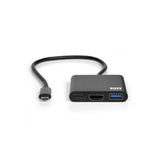 PORT DESIGNS dokkoló, USB-C MINI DOCKING STATION WITH HDMI