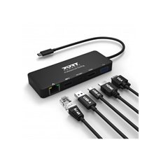 PORT DESIGNS Port Connect - Dokkoló állomás, TYPE C TRAVEL 1 X 4K PD 85W