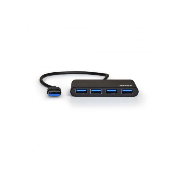 Port Designs-Port Connect USB HUB - 4 ports 3.0 - szürke