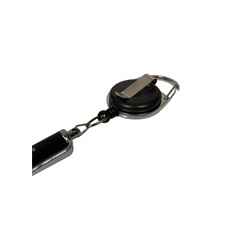Port Designs Stylus pen érintőceruza, feltekerhető kábel, 65 cm, fekete