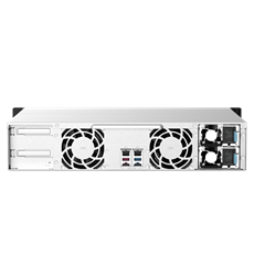 QNAP NAS 12 fiókos TS1273AU-RP-8G AMD Ryzen 4x2,2GHz, 1x8GB RAM, 2x2.5G/1G/100M