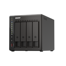 QNAP NAS 4 fiókos Celeron J6412 4x2,6GHz, 8GB RAM, 2x25000Mbps, 2xHDMI1.4b, 2xUSB3.2Gen2, 2xM.2 2280 Slot - TS-453E-8G