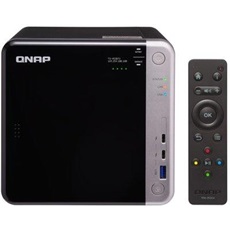 QNAP NAS 4 fiókos TS-453BT3-8G Celeron 4x1,5 GHz, 8GB RAM, 2x100/1000, 1 x 10GBASE-T, 5xUSB3.2