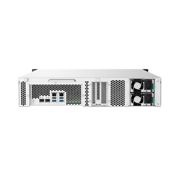 QNAP NAS 8 fiókos TS-832PXU-RP-4G 4x1.7 GHz, 4GB RAM, 2x100/1000/2500, 2x10GbE SFP+,  4xType-C USB3.2