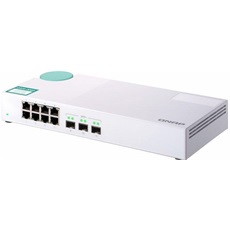 QNAP Switch 8x1000Mbps + 3x10000 SFP+, Nem menedzselhető, Asztali  - QSW-308S