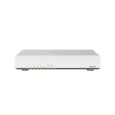 QNAP Wireless Router Dual-Band AX3600, 4x1000Mbps + 2x10000Mbps, WiFi 6, 3657Mbps, 2xUSB3.2 Gen1 - QHORA-301W