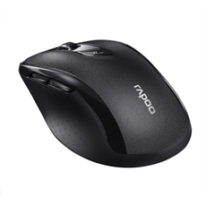 RAPOO 184535, MULTIMODE "M500" BLUETOOTH + 2,4GHZ OPTIKAI EGÉR, FEKETE