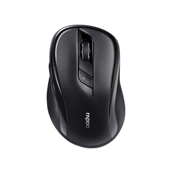 RAPOO 184535, MULTIMODE "M500" BLUETOOTH + 2,4GHZ OPTIKAI EGÉR, FEKETE