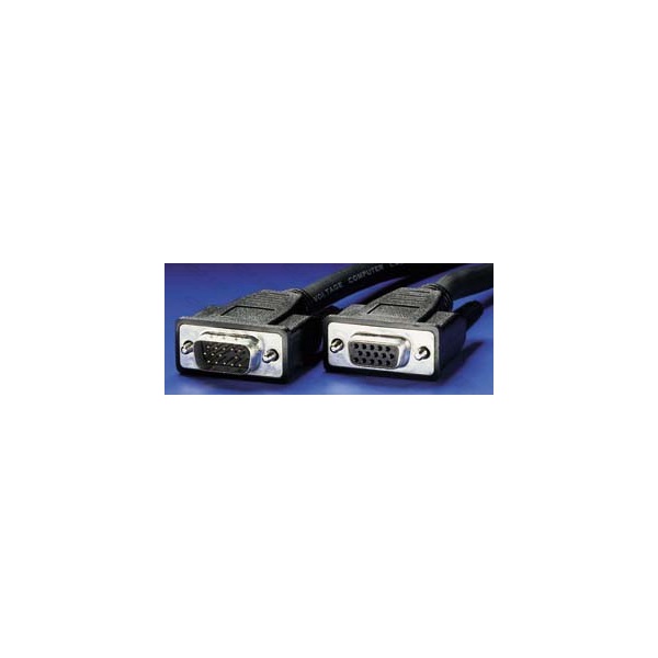 ROLINE kábel Monitor Hosszabbító VGA 15P-15M QUALITY 3m