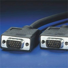 ROLINE kábel VGA Monitor Összekötő Male/Male QUALITY 3m