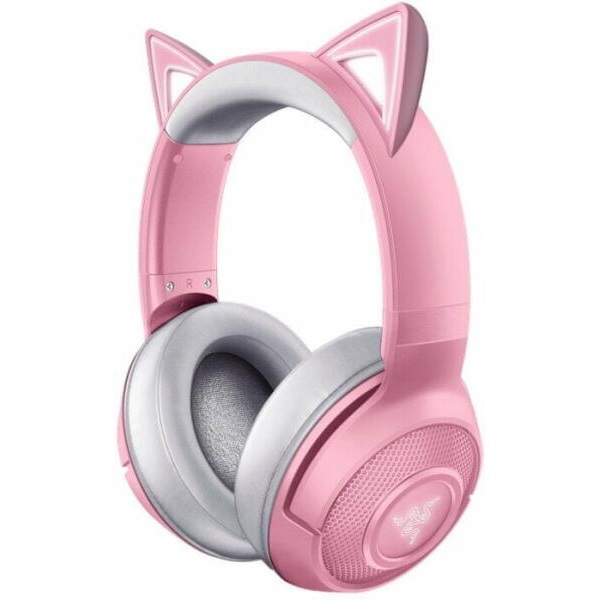 Razer Kraken Kitty Edition BT vezeték nélküli bluetooth fejhallható mikrofonnal, pink