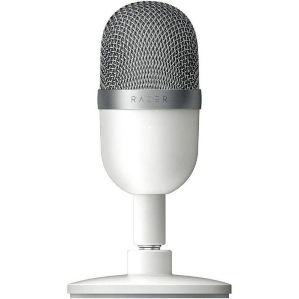Razer Seiren Mini Mercury asztali mikrofon, fehér