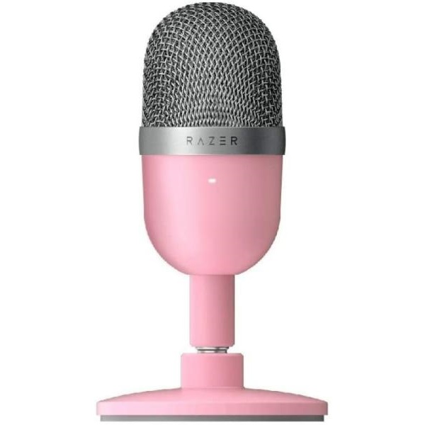 Razer Seiren Mini Quartz asztali mikrofon, pink