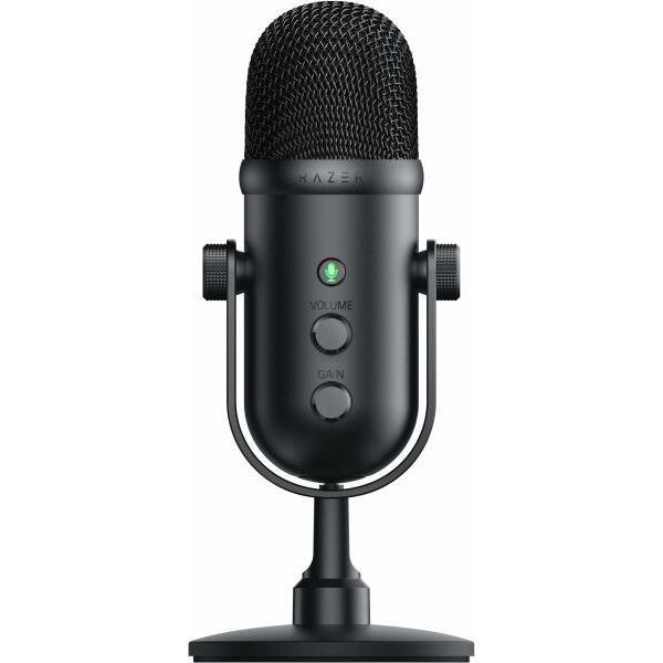 Razer Seiren V2 Pro asztali mikrofon, fekete