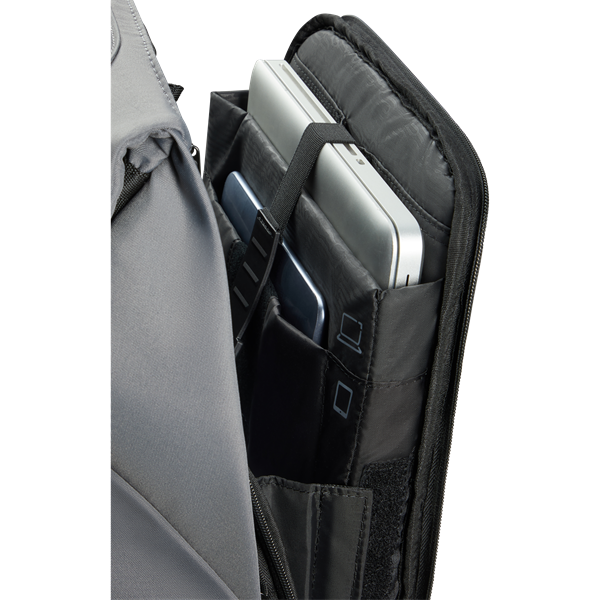 SAMSONITE 150941-1408 Securipak 2.0 laptop hátizsák 15.6" - szürke
