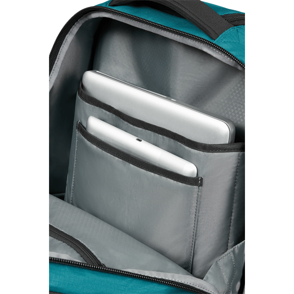 SAMSONITE Gurulós notebooktáska 154955-6071 Roadseeker LAPTOP BACKPACK/WH 17.3" DEEP TEAL, Kék
