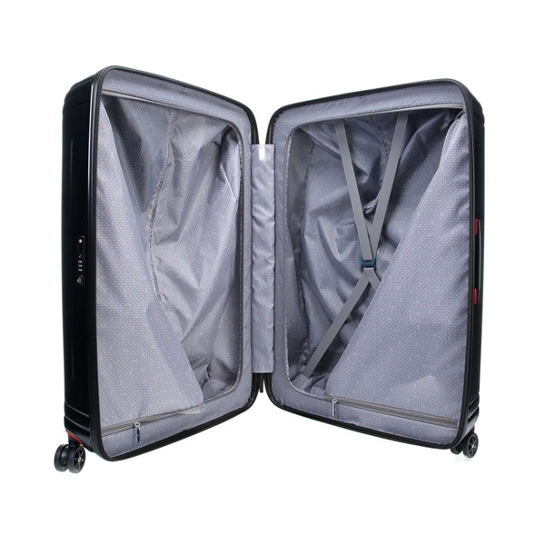 SAMSONITE Bőrönd 65753-4386, Spinner (4 wheels) 69cm (BLACK) -NEOPULSE