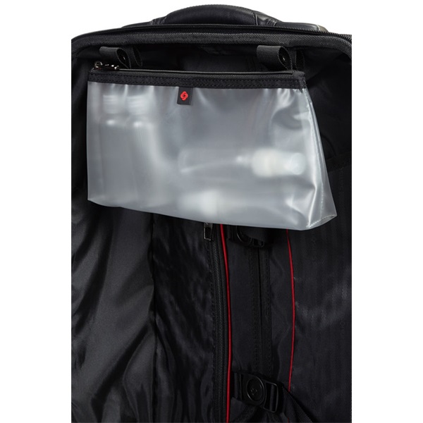 SAMSONITE Kabin Méretű Utazó Bőrönd (2 napos utazás) 58991-1041, SPINNER 55/20 EXP (BLACK) -PRO-DLX 4