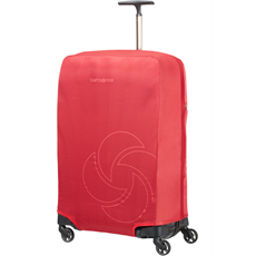 SAMSONITE Bőröndhuzat 121223-1726, FOLDABLE LUG.COVER L/M (RED) -GLOBAL TA