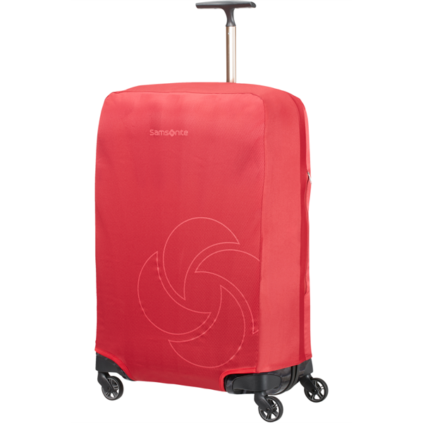 SAMSONITE Bőröndhuzat 121223-1726, FOLDABLE LUG.COVER L/M (RED) -GLOBAL TA