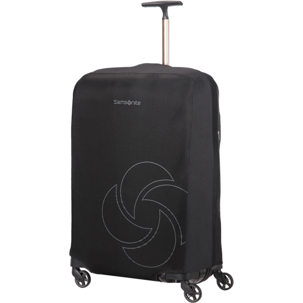 SAMSONITE Bőröndhuzat 121224-1041, FOLDABLE LUGGAGE COVER M (BLACK) -GLOBAL TA