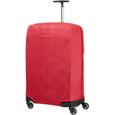 SAMSONITE Bőröndhuzat 121224-1726, FOLDABLE LUGGAGE COVER M (RED) -GLOBAL TA