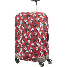 SAMSONITE Bőröndhuzat 122306-7924, LYCRA COVER M DISNEY (MICKEY/MINNIE RED) -GLOBAL TA DISNEY