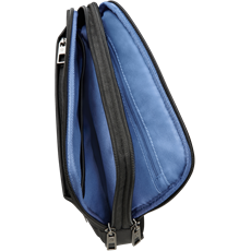 SAMSONITE Clutch táska 92910-1041, Clutch S, 2 compartments (BLACK) -HIP-SQUARE