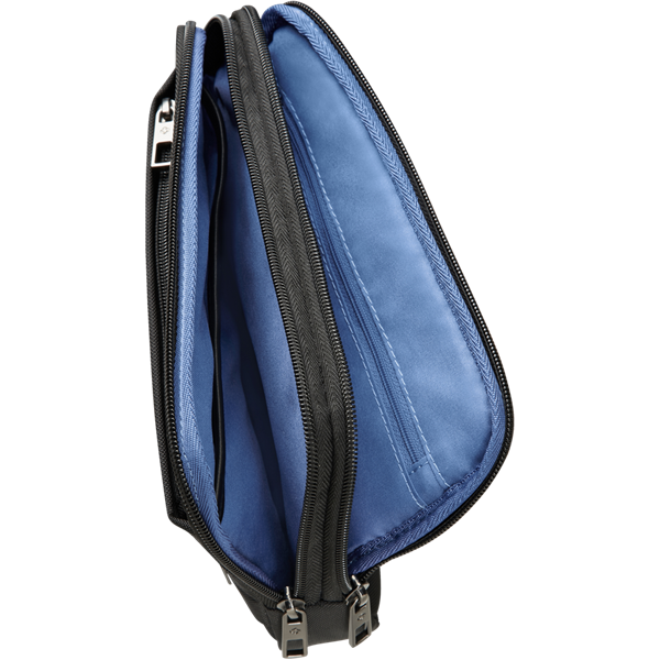 SAMSONITE Clutch táska 92910-1041, Clutch S, 2 compartments (BLACK) -HIP-SQUARE