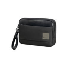 SAMSONITE Clutch táska 92910-1041, Clutch S, 2 compartments (BLACK) -HIP-SQUARE