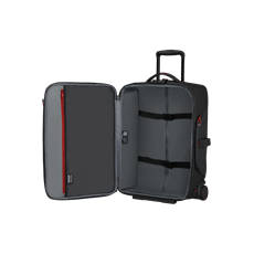 SAMSONITE Duffle táska kerékkel 55cm hátizsák 140882-1041, DUFFLE L (BLACK) -ECODIVER