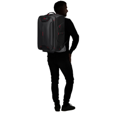 SAMSONITE Duffle táska kerékkel 55cm hátizsák 140882-1041, DUFFLE L (BLACK) -ECODIVER