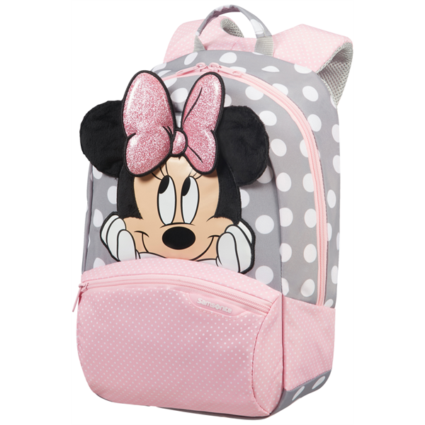 SAMSONITE Gyermek hátizsák 106708-7064, BACKPACK S+ (Minnie glitter) -DISNEY ULTIMATE 2.0