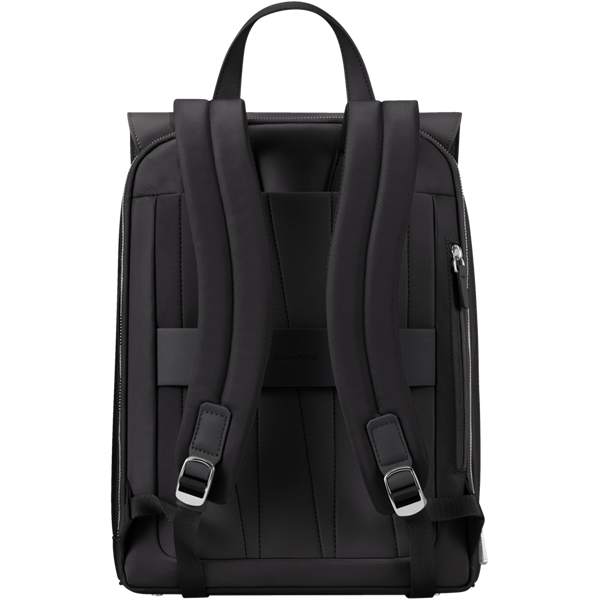 SAMSONITE NŐI Notebook Hátizsák 147735-1041, Backpack with Flap 14.1" (BLACK) -ZALIA 3.0