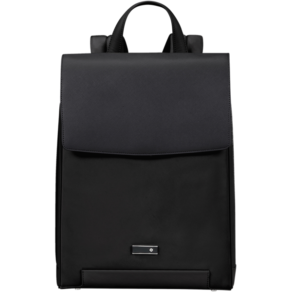 SAMSONITE NŐI Notebook Hátizsák 147735-1041, Backpack with Flap 14.1" (BLACK) -ZALIA 3.0