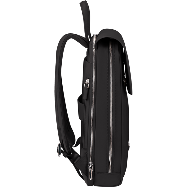 SAMSONITE NŐI Notebook hátizsák 147735-1041, BACKPACK W/FLAP 14.1" (BLACK) -ZALIA 3.0