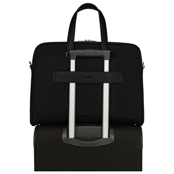 SAMSONITE NŐI Notebook táska 129430-1041, BAILHANDLE 2 COMP 15.6" (BLACK) -ZALIA 2.0