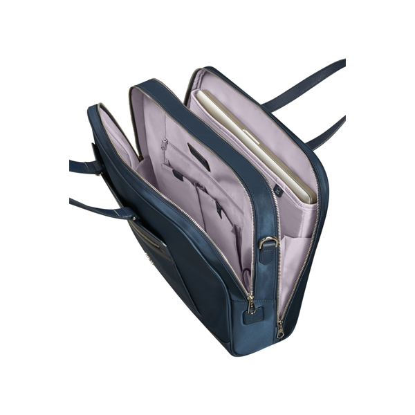 SAMSONITE NŐI Notebook táska 129430-1549, BAILHANDLE 2 COMP 15.6" (MIDNIGHT BLUE) -ZALIA 2.0
