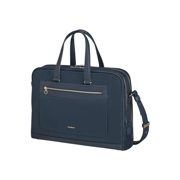 SAMSONITE NŐI Notebook táska 129430-1549, BAILHANDLE 2 COMP 15.6" (MIDNIGHT BLUE) -ZALIA 2.0