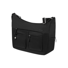 SAMSONITE NŐI Válltáska 144721-1041, SHOULD. BAG M +2 POCK (BLACK) -MOVE 4.0
