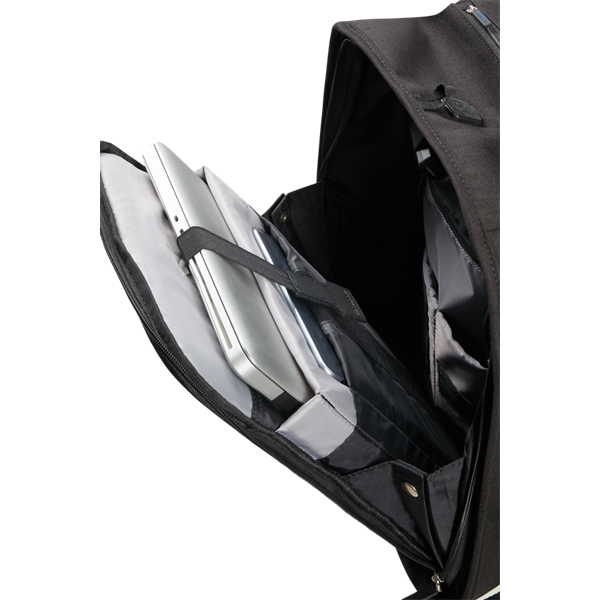 SAMSONITE Notebook hátizsák 134364-T061, LAPTOP BACKPACK 15,6" (BLACK STEEL) -SUNSPOT