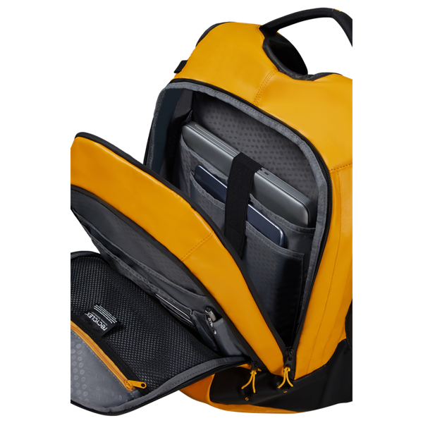 SAMSONITE Notebook hátizsák 140871-1924, LAPTOP BACKPACK M 15.6" (YELLOW) -ECODIVER