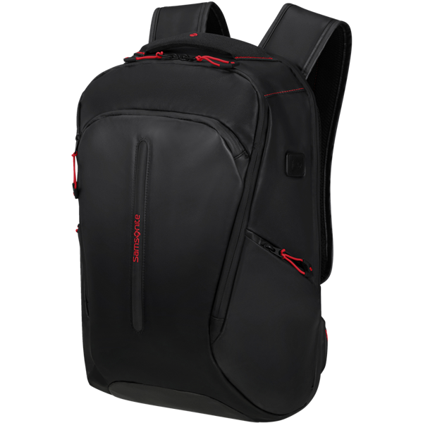 SAMSONITE Notebook hátizsák 140874-1041, URBAN LAPTOP BACKPACK M USB 15.6" (BLACK) -ECODIVER