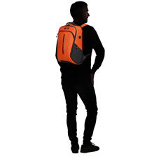 SAMSONITE Notebook hátizsák 140874-1641, URBAN LAPTOP BACKPACK M USB 15.6" (ORANGE) -ECODIVER