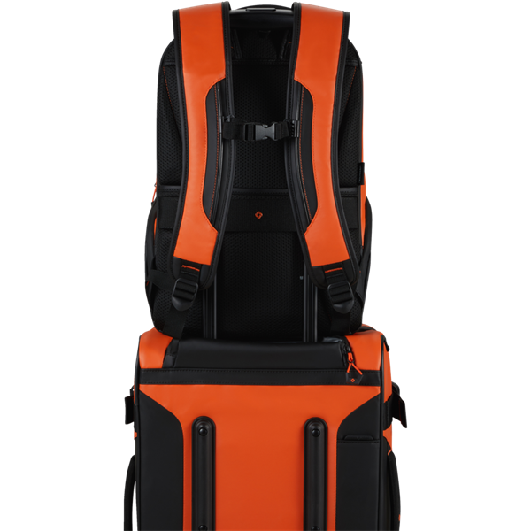 SAMSONITE Notebook hátizsák 140874-1641, URBAN LAPTOP BACKPACK M USB 15.6" (ORANGE) -ECODIVER